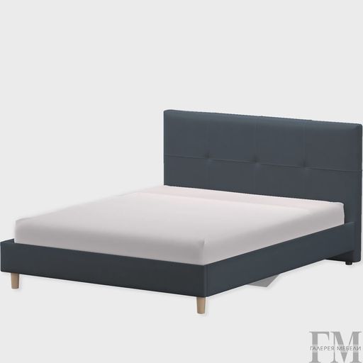 Кровать «Венера 16М», темно-серый